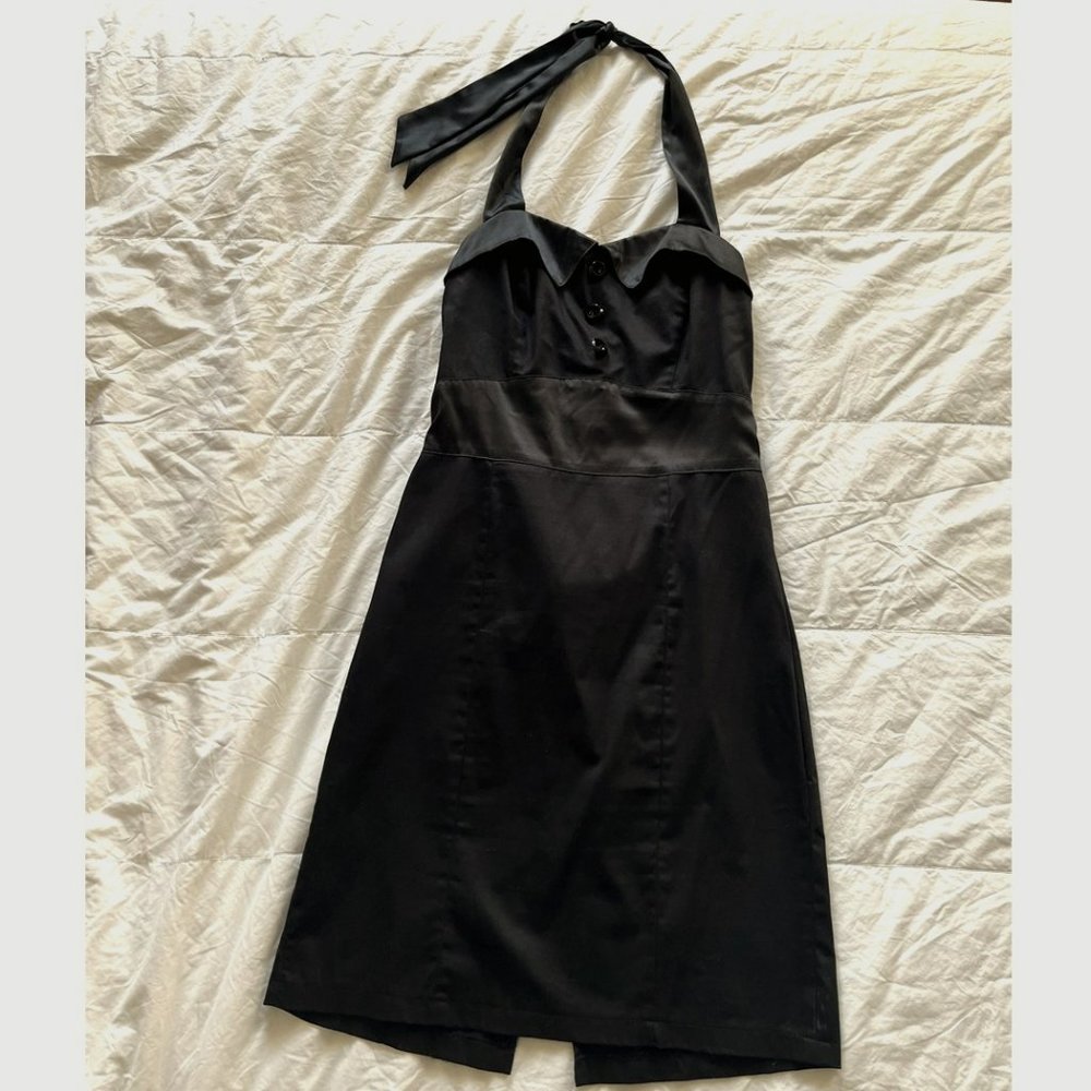 VINTAGE BLACK PIN-UP DRESS